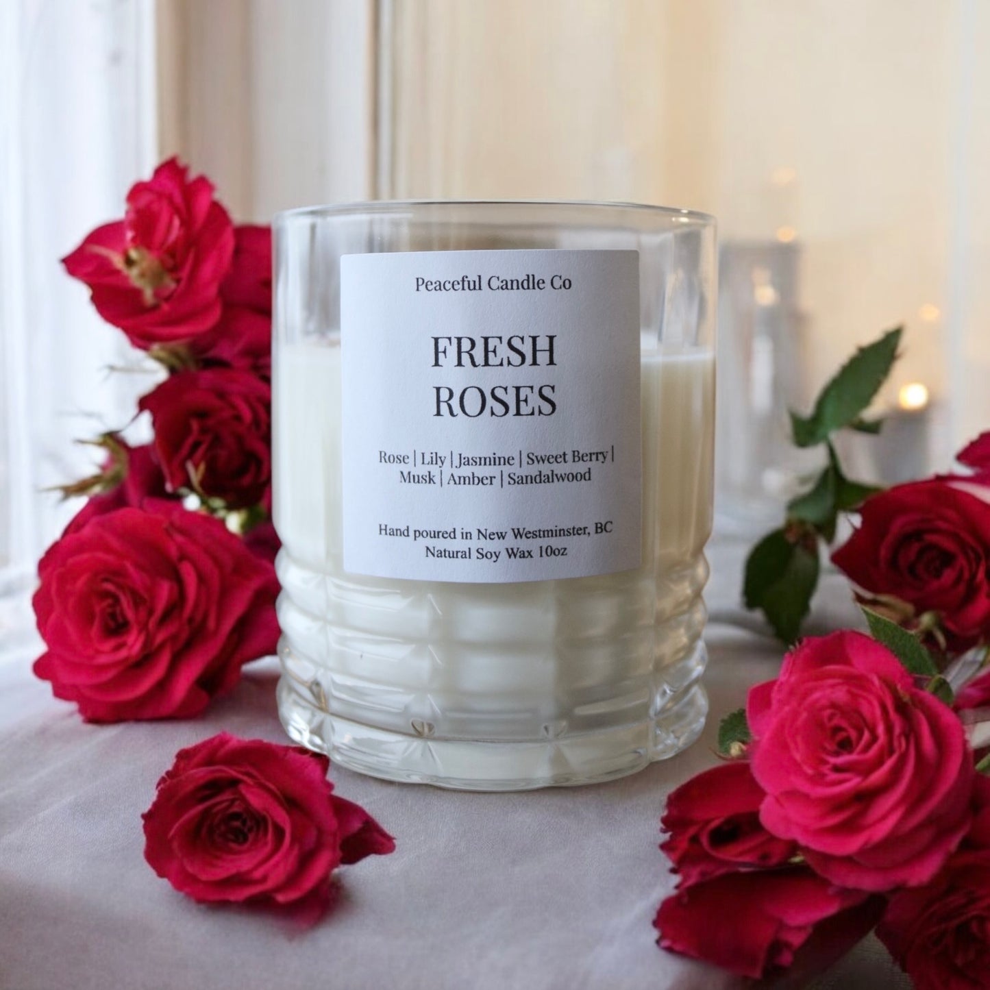Fresh Roses Candle