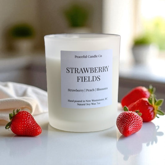 Strawberry Fields Candle