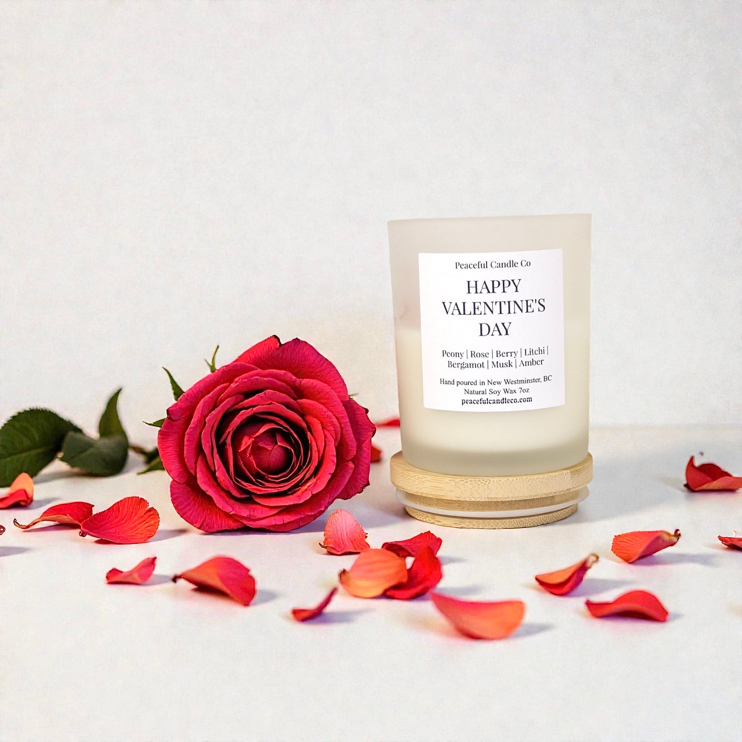 Happy Valentine’s Day Candle